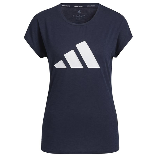 adidas Treenipaita 3-stripes - Navy/valkoinen Nainen, koko Small