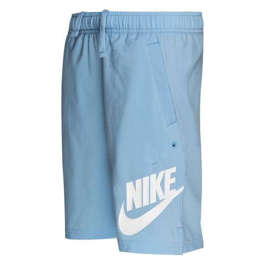 Nike Shortsit NSW Woven - Sininen/Valkoinen Lapset