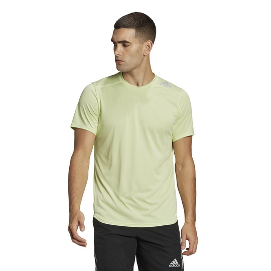 adidas Juoksu-t-paita Designed 4 Running - Keltainen