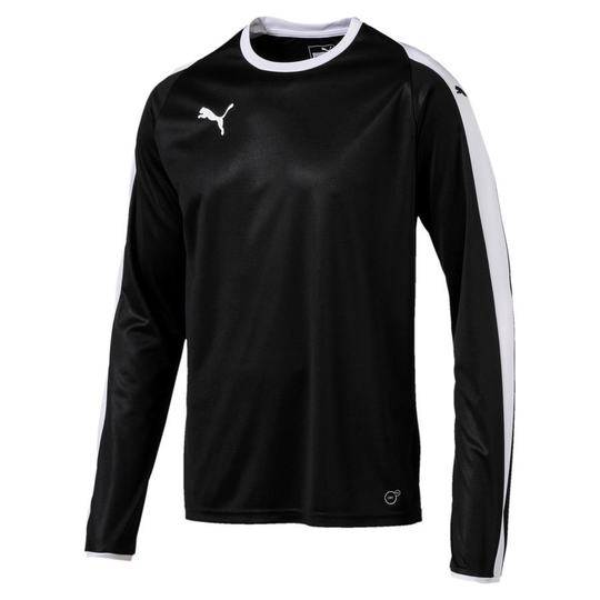 PUMA Pelipaita LIGA - Musta/Valkoinen Pitkähihainen