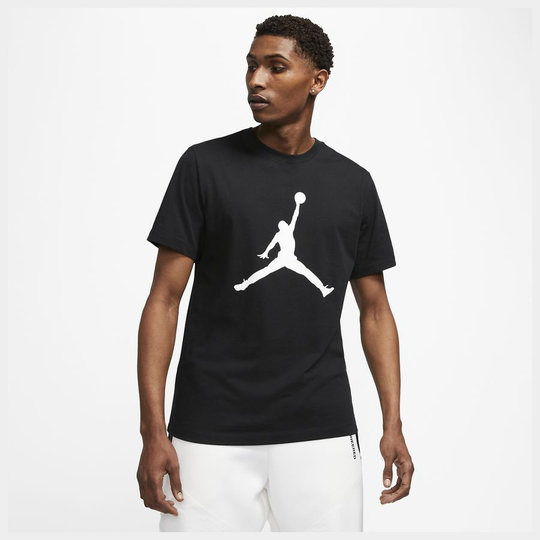 Nike T-paita Jordan Jumpman - Musta/Valkoinen