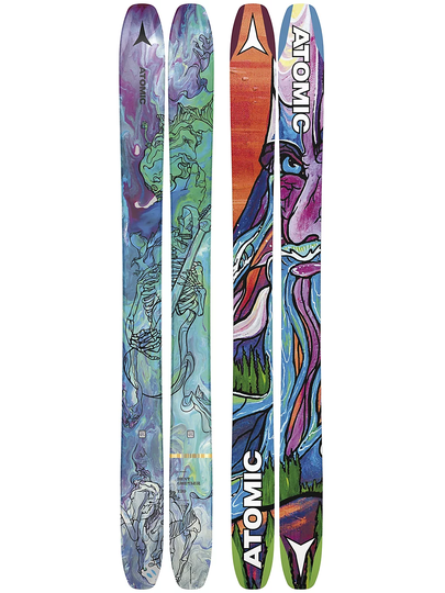 Atomic Bent Chetler 120 192 2023 Skis vihreä