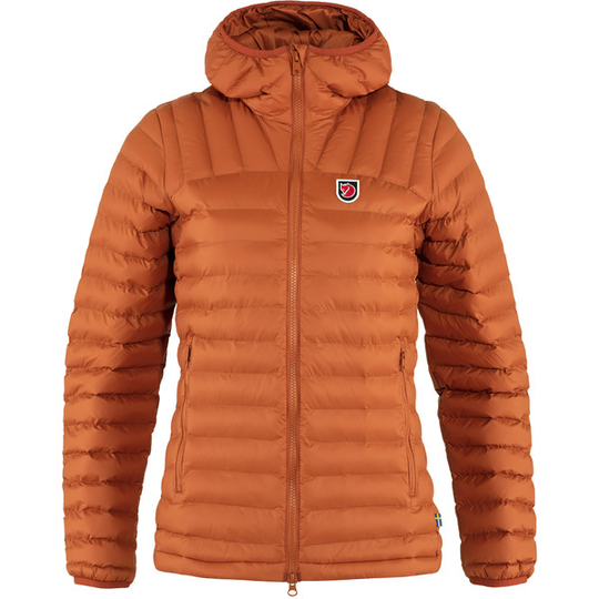 Fjällräven Expedition Lätt Hoodie W - Terracotta Brown - Naiset - L