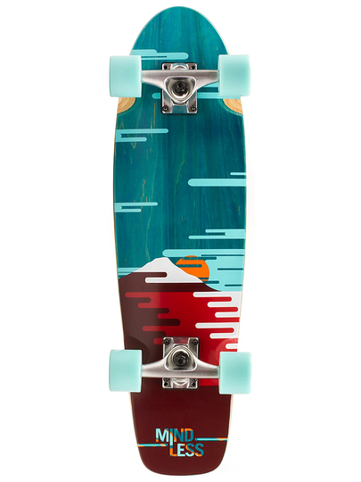 Mindless Longboards Sunset 28" Complete vihreä