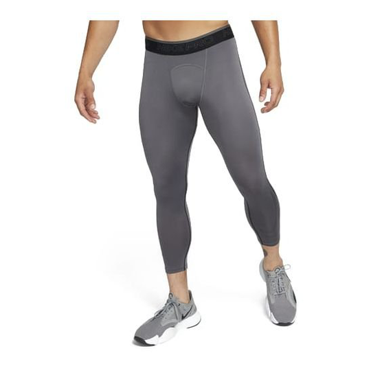 Nike Pro Trikoot 3/4 - Harmaa/Musta