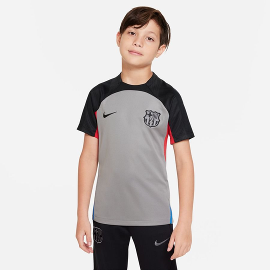 Barcelona Treenipaita Dri-FIT Strike - Harmaa/Musta Lapset