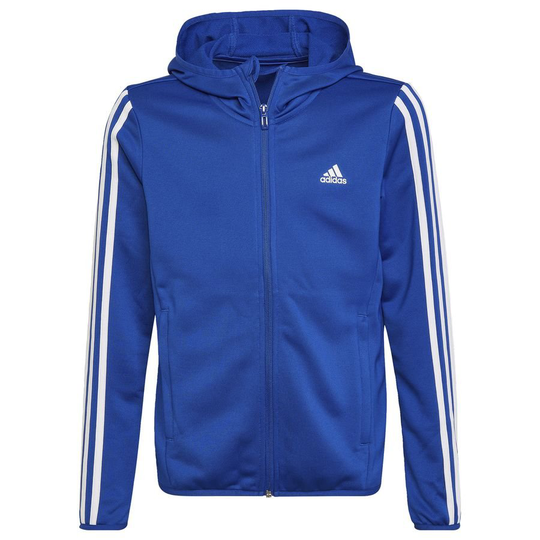 adidas Huppari Designed to Move 3-Stripes - Sininen/Valkoinen Lapset