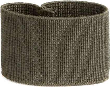 Elastic Strap Keepers, 25 mm, 10 kpl Vihreä
