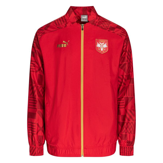 Serbia Takki Pre Match Punainen/Kulta