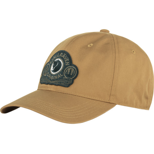Fjällräven Classic Badge Cap - Buckwheat Brown - Unisex - L/XL