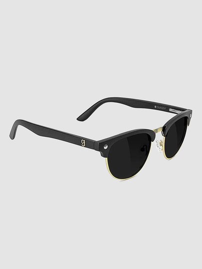 Glassy Morrison Premium Matte Black Polarized musta