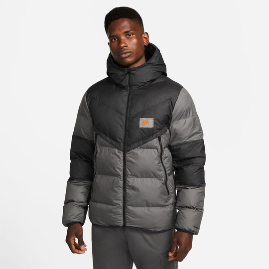 Nike Takki NSW Storm-FIT Tuulitakki - Harmaa/Musta/Oranssi