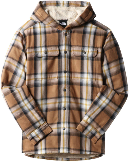 Men's Hooded Campshire Shirt Ruskea S
