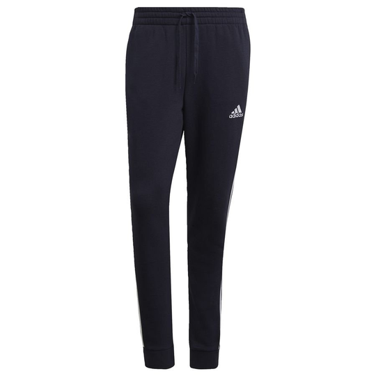 adidas Treenihousut 3-Stripes Fleece - Navy/Valkoinen