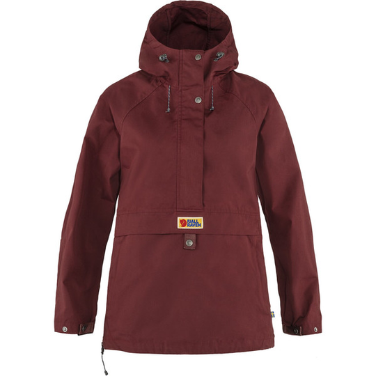 Fjällräven Vardag Anorak W - Bordeaux Red - Naiset - L