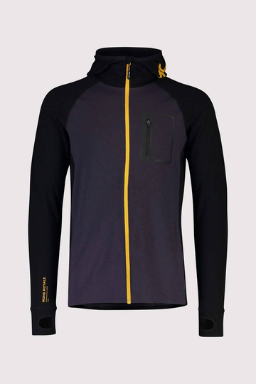 Traverse Midi Full Zip Hood Tummansininen S