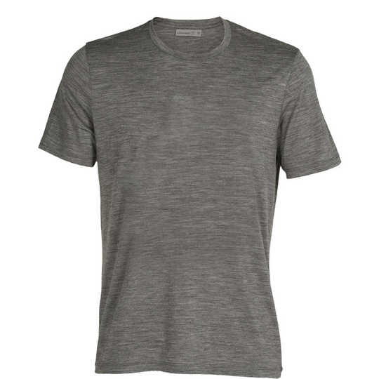 Icebreaker M Tech Lite Ii Ss Tee - Gritstone Hthr - Miehet - S