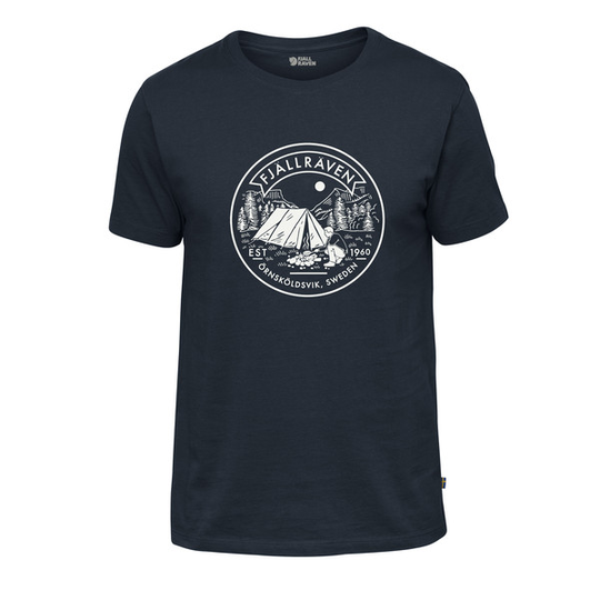 Fjällräven Lägerplats T-shirt M - Navy - Miehet - S