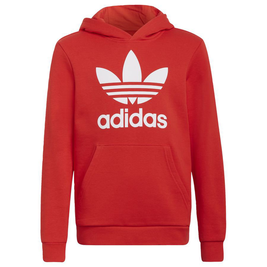 adidas Originals Huppari Trefoil - Punainen/valkoinen Lapset, koko 164 cm