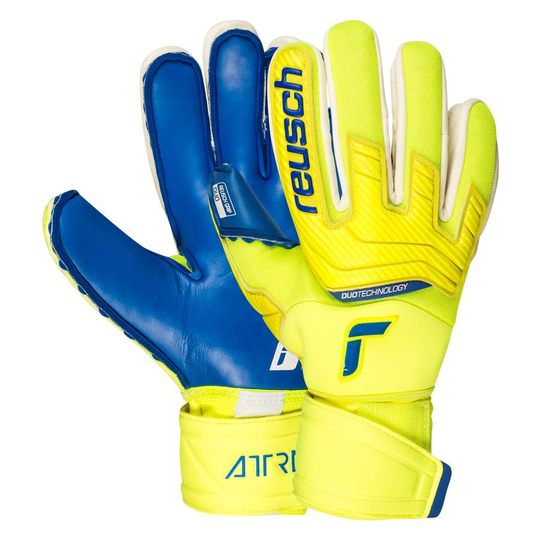 Reusch Maalivahdin Hanskat Attrakt Duo Ortho-Tec - Keltainen/Sininen