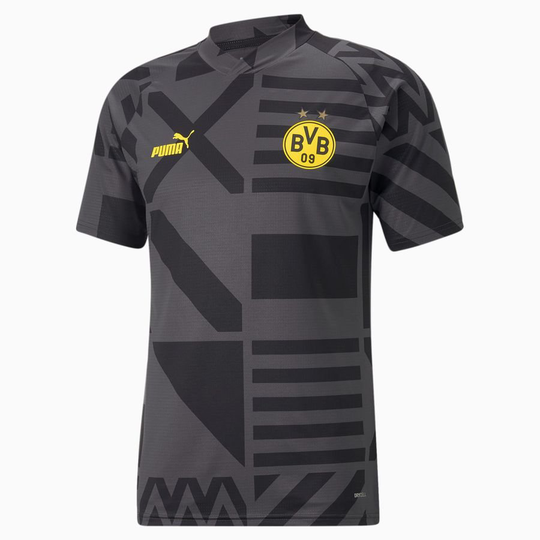 Dortmund Treenipaita Pre Match - Musta/Keltainen