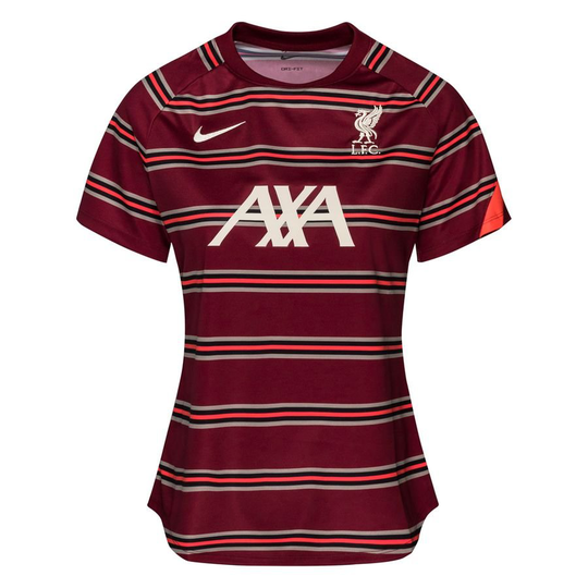 Liverpool Treenipaita Pre Match Dri-FIT - Viininpunainen/Punainen/Harmaa Nainen