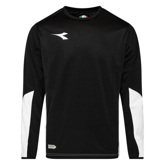 Diadora Collegepaita Equipo - Musta/Valkoinen