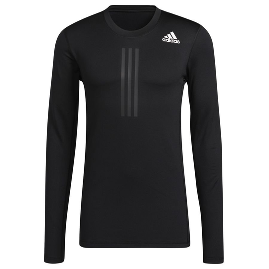 adidas Baselayer Compression Warm - Musta/Valkoinen