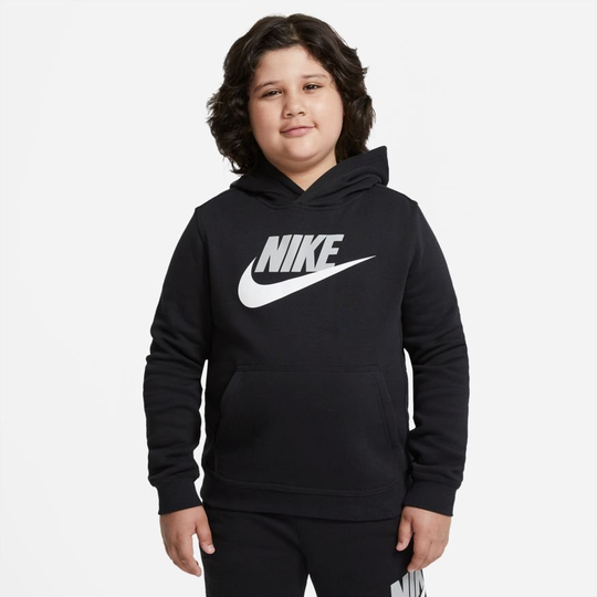 Nike Huppari NSW Club - Musta/Harmaa Lapset