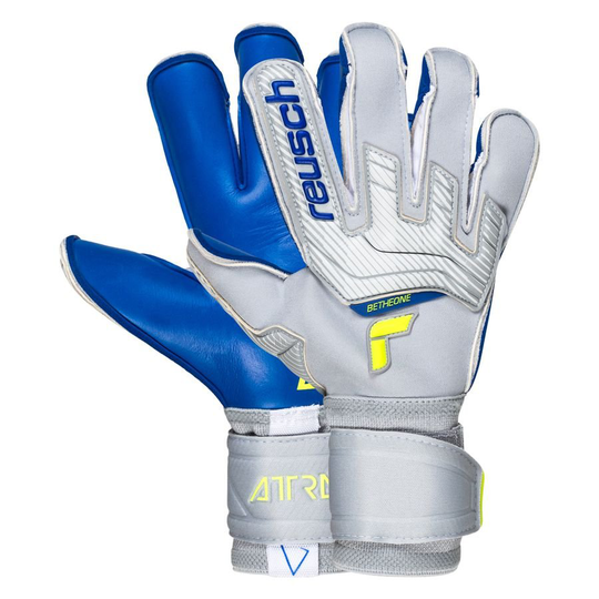 Reusch Maalivahdin Hanskat Gold X Evolution Attrakt - Harmaa/Keltainen/Sininen