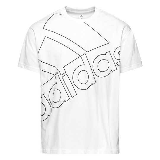 adidas T-paita Logo - Valkoinen/Musta