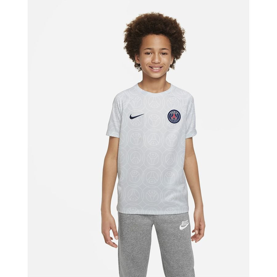 Paris Saint-Germain Treenipaita Dri-FIT Pre Match - Harmaa/Navy Lapset