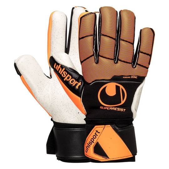 Uhlsport Maalivahdin Hanskat Super Resist HN - Musta/Oranssi/Valkoinen