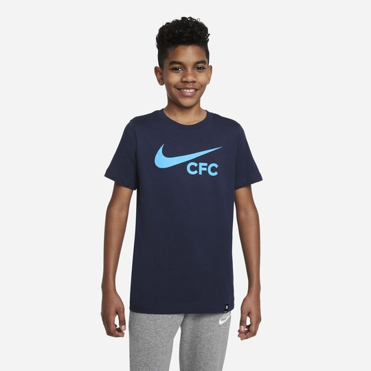 Chelsea T-paita Swoosh - Navy Lapset