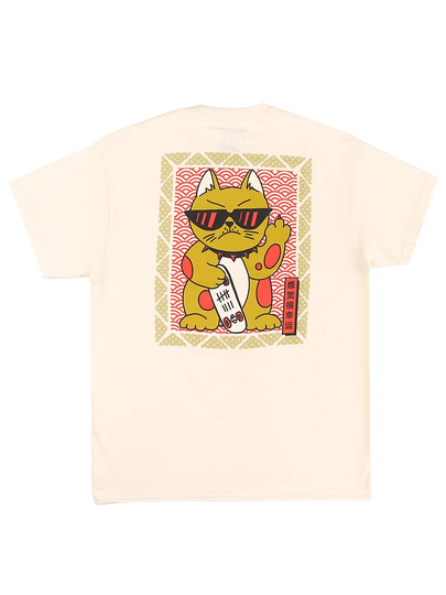 A.Lab Feline Lucky T-Shirt valkoinen