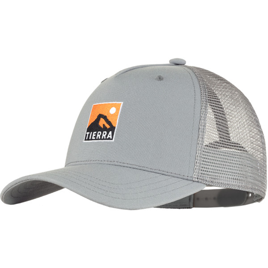 Tierra Mountain Trucker Cap - Grey - Unisex - One Size