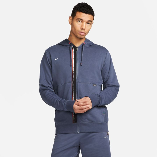Nike F.C. Huppari Tribuna Fleece FZ - Sininen/Punainen/Valkoinen