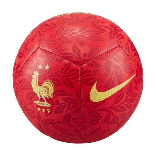Ranska Jalkapallo Pitch Mm 2022 - Punainen/punainen/kulta - Nike, koko Ball SZ. 4