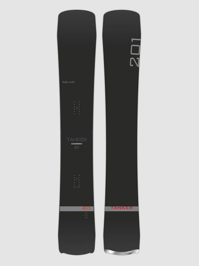 Rad Air Tanker Team 201 Snowboard musta