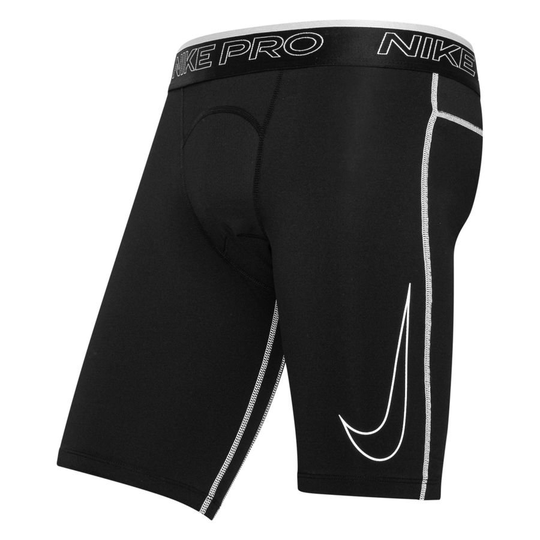 Nike Pro Trikoot Dri-FIT Pitkä - Musta/Valkoinen, koko Small