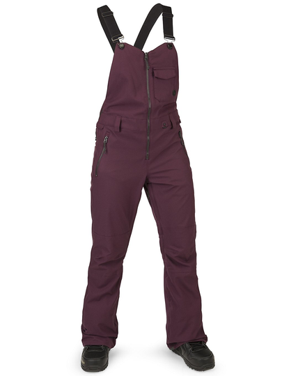 Volcom Swift Bib Pants punainen