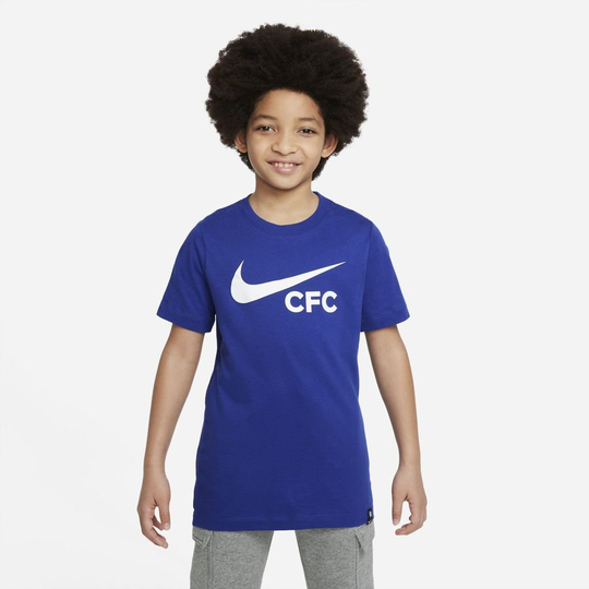 Chelsea T-paita Swoosh - Sininen Lapset