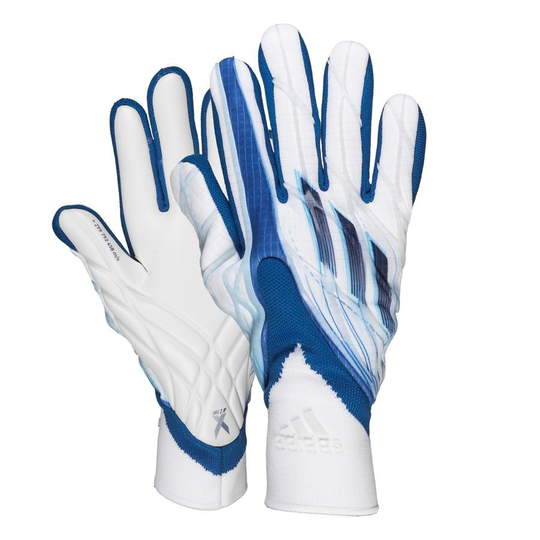 adidas Maalivahdin Hanskat X Pro Diamond Edge - Valkoinen/Sininen/Sininen