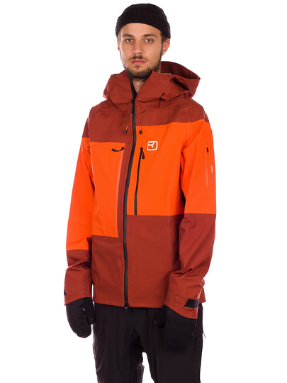 Ortovox 3L Guardian Shell Jacket oranssi