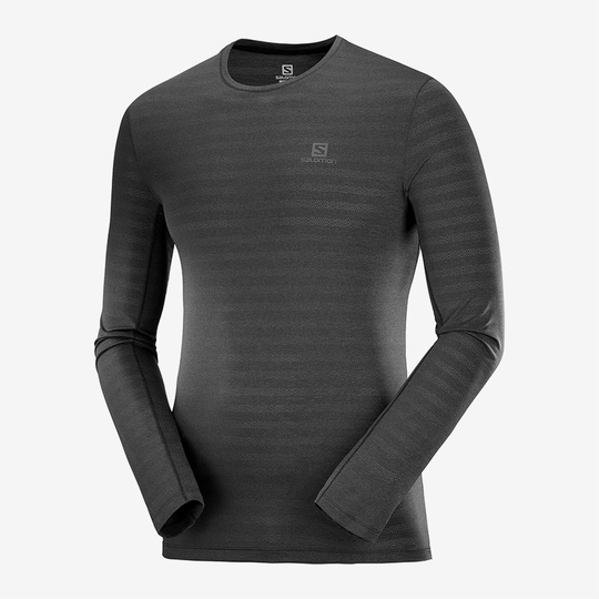 XA LS Tee Musta XXL
