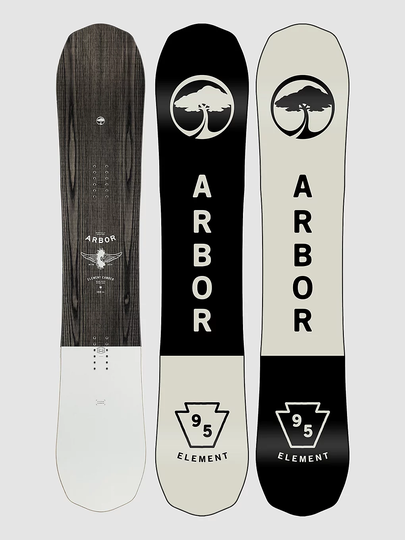 Arbor Element Camber 153 2023 Snowboard harmaa