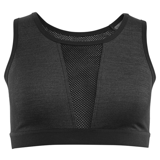 Aclima Flexwool Sportstop - Jet Black - Naiset - S