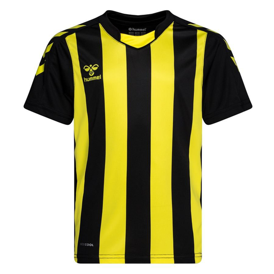 Hummel Pelipaita Core Striped - Musta/Keltainen Lapset
