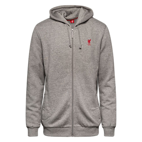 Liverpool Full Zip Huppari - Harmaa
