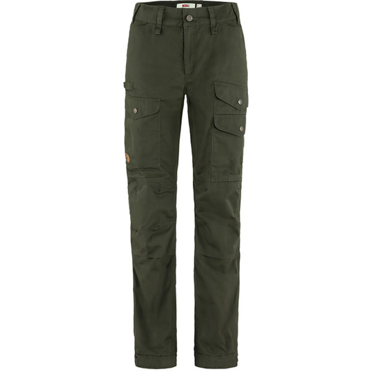 Fjällräven Vidda Pro Ventilated Trs W Reg - Deep Forest - Naiset - 36